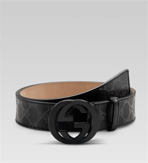 gucci belt mens blacj|authentic black Gucci belt.